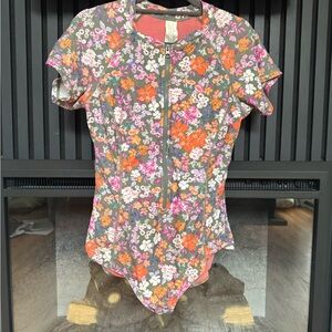 Floral Women's Swim One Piece